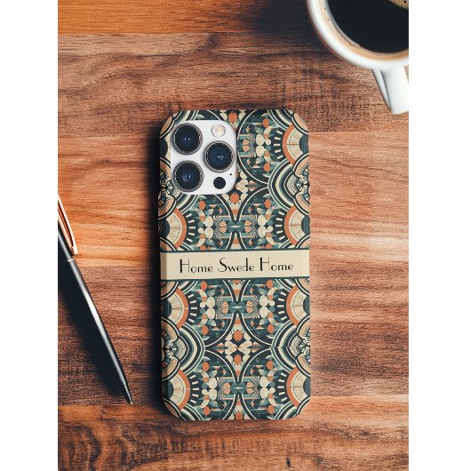 Scandinavische Art Deco aanpasbaar Case-Mate iPhone Case