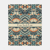 Scandinavische Art Deco aanpasbaar Fleece Deken (Voorkant)