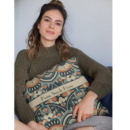 Scandinavische Art Deco aanpasbaar Kussen