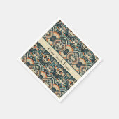 Scandinavische Art Deco aanpasbaar Servet (Hoek)