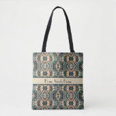Scandinavische Art Deco aanpasbaar Tote Bag (Voorkant)