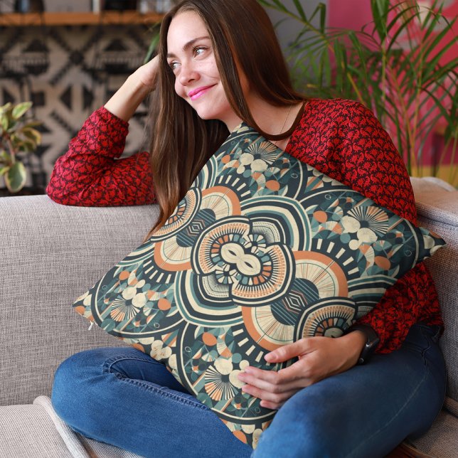 Scandinavische Art Deco Kussen (Creator heeft geüpload)