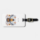 Scandinavische Bagagelabels van bijen (Voorkant horizontaal)