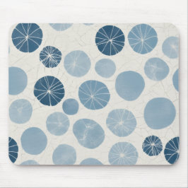 Scandinavische Blauwe Stip Muismat