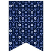 Scandinavische Bloemen Vlinders Vlaggetjes (Tweede vlag)