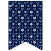 Scandinavische Bloemen Vlinders Vlaggetjes (Eerste vlag)