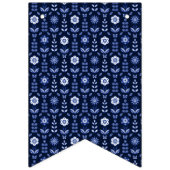 Scandinavische Bloemen Vlinders Vlaggetjes (Derde vlag)