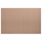 Scandinavische boho bruine lijnen  stof (Yard (91,4 cm))