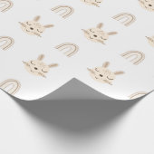 Scandinavische Boho kwekerij Cadeaupapier (Hoek)