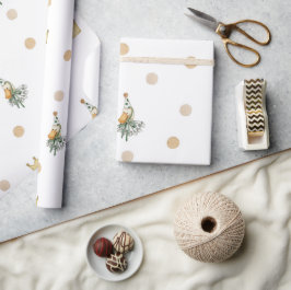 Scandinavische Boho kwekerij eend Cadeaupapier