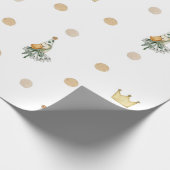 Scandinavische Boho kwekerij eend Cadeaupapier (Hoek)