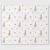 Scandinavische Boho kwekerij eend Cadeaupapier (Vlak)