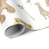 Scandinavische Boho kwekerij eend Cadeaupapier (Rol Hoek)