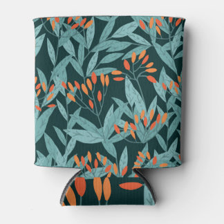 Scandinavische botanische takken Kunst Blikjeskoeler