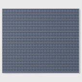 Scandinavische breien cadeaupapier (Vlak)
