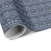 Scandinavische breien cadeaupapier (Rol Hoek)