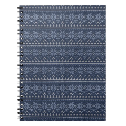 Scandinavische breien notitieboek (Voorkant)