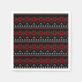 Scandinavische breien servet (Voorkant)