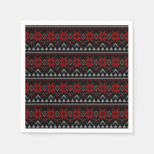 Scandinavische breien servet