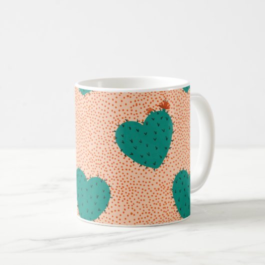 Scandinavische Cactus-Mok Koffiemok (Voorkant rechts)