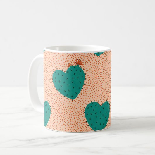 Scandinavische Cactus-Mok Koffiemok (Voorkant links)