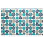 Scandinavische cirkel Stippen Mandala Pattern 1 Stof (Fat Quarter)