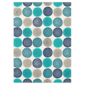 Scandinavische cirkel Stippen Mandala Pattern 1 Tafelkleed (Voorkant)