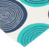 Scandinavische cirkel Stippen Mandala Pattern 1 Tafelkleed (Gekanteld)
