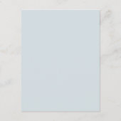 Scandinavische Dala Paard BRUILOFT Gastengegevens Informatiekaartje (Achterkant)