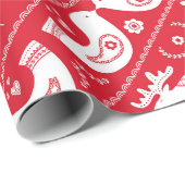 Scandinavische dieren — Verpakkingspapier Cadeaupapier (Rol Hoek)