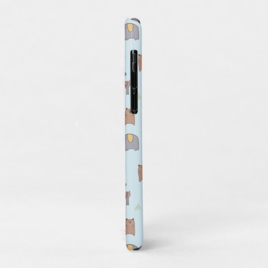  Scandinavische dierentuin Case-Mate iPhone Case (Achterkant/links)