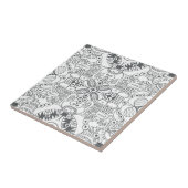 Scandinavische doedels die een goed voor je klaarm tegeltje (Zijkant)