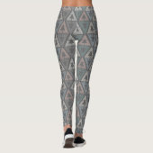 Scandinavische driehoeken leggings (Achterkant)