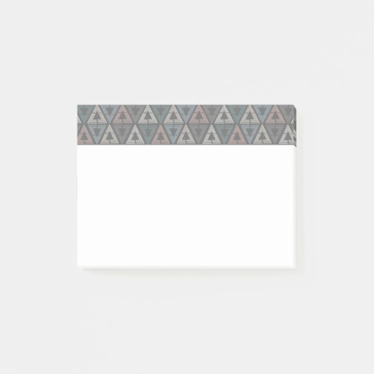 Scandinavische driehoeken post-it® notes (Voorkant)