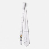 Scandinavische duimen omhoog Gnome en Sneeuwdrijfv Stropdas (Achterkant)