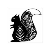 Scandinavische eekhoorn rubberstempel (Afrduk)