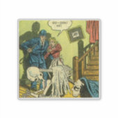 Scandinavische en  horrorstrips sticker (Voorkant)