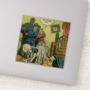 Scandinavische en  horrorstrips sticker