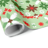 Scandinavische Fair Isle Kersteditie 4 Cadeaupapier (Rol Hoek)