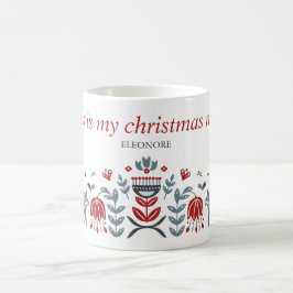 Scandinavische Feestdagen voor kerstmis Koffiemok