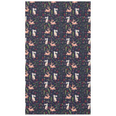 Scandinavische Folk Art Bunnies Tafelkleed (Voorkant)