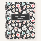 Scandinavische folk Art-tafelgerei - Aangepast rec Notitieboek (Voorkant)