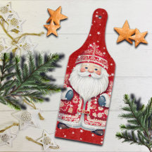 Scandinavische folk Santa Claus Paddle vorm