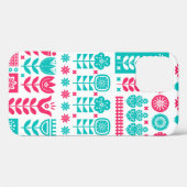 Scandinavische folkkunst naadloos patroon met Case-Mate iPhone case (Achterkant (horizontaal))