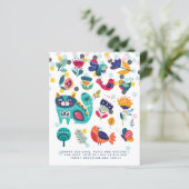 Scandinavische Folklore Kerstvakantie Jaarlijkse B (Staand voorkant)