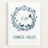 Scandinavische folklore krans planner (Voorkant)