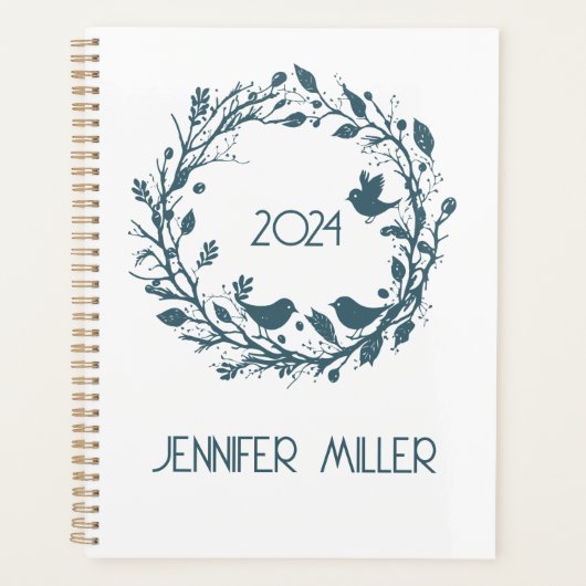 Scandinavische folklore krans planner (Voorkant)