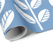 Scandinavische folklusbloemen - naadloze bloem cadeaupapier (Rol Hoek)