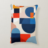 Scandinavische geometrische Abstracte kunst uit he Accent Kussen (Achterkant (Verticaal))