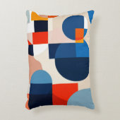 Scandinavische geometrische Abstracte kunst uit he Accent Kussen (Voorkant(Verticaal))